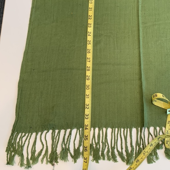 Pashmina Green Scarf/Shawl/Wrap, New in package - Picture 4 of 8